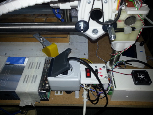 MP CNC Control Panel With Mode Switch | 3d print model