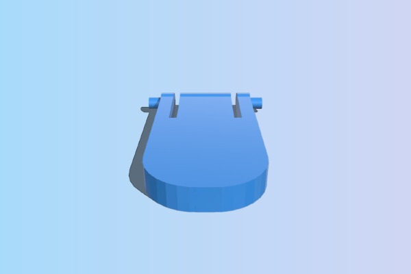 HP Keyboard KU-1156 Foot | 3d print model
