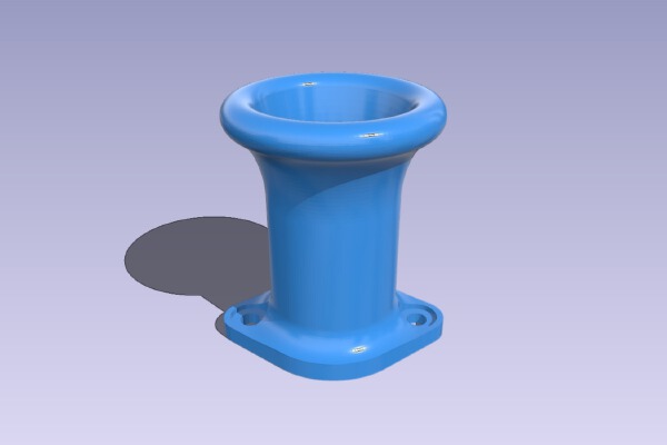 4AGE Velocity Stack 105mm | 3d print model