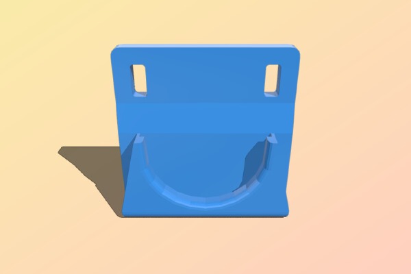 SKADIS Universal SpinPop Mount | 3d print model