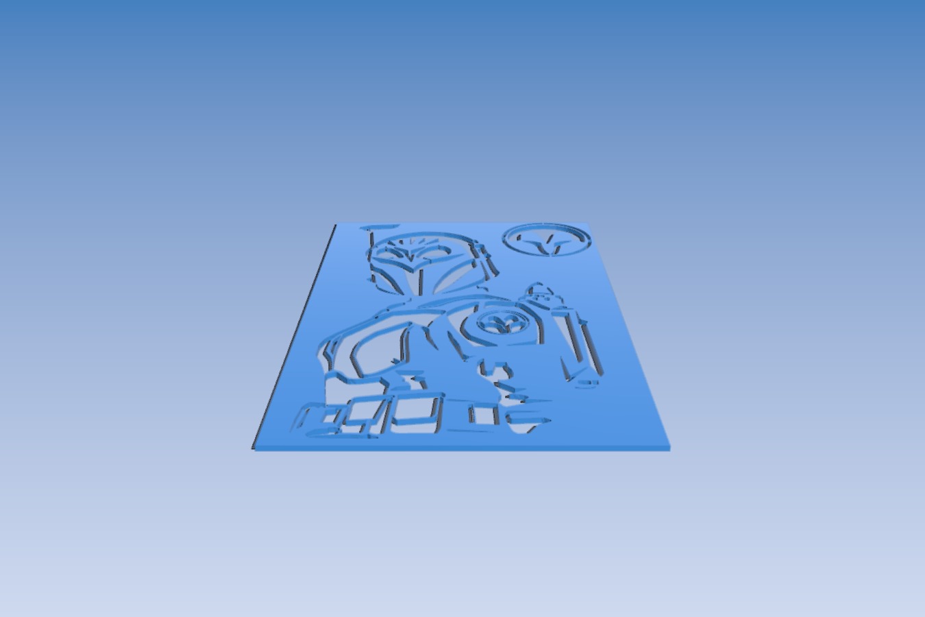 Bo-Katan Kryze stencil