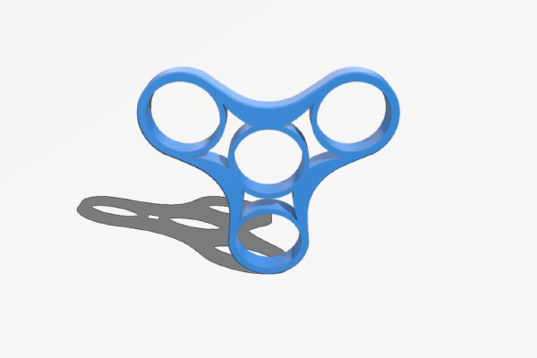Fidget Spinner Triple | 3d print model