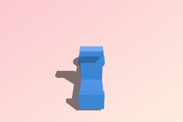 Customisable filament guide for 2020 extrusion. | 3d print model