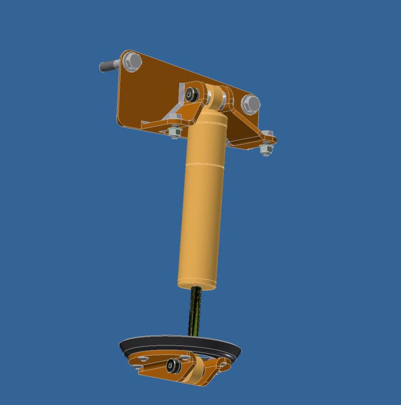 Second Gen. Camaro Front Coil-Over Shock Mounts (Koni)