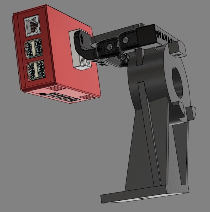 ZWO ASI Air (Pro, Plus, Mini) Mounting Bracket for the iOptron Skyguider Pro Mount