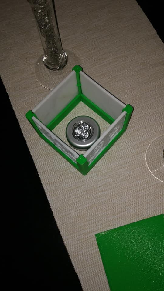 wireless Lithophane frame _ structure