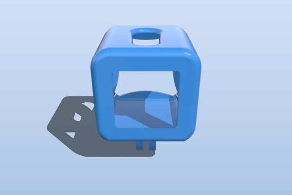 Caddx Orca With Gopro mount | 3d print model