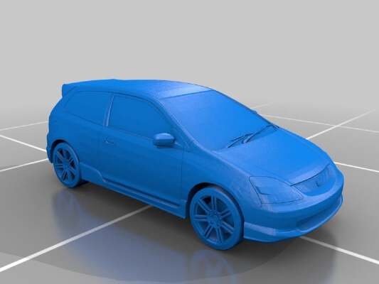 Honda Civic Type-R | 3d print model