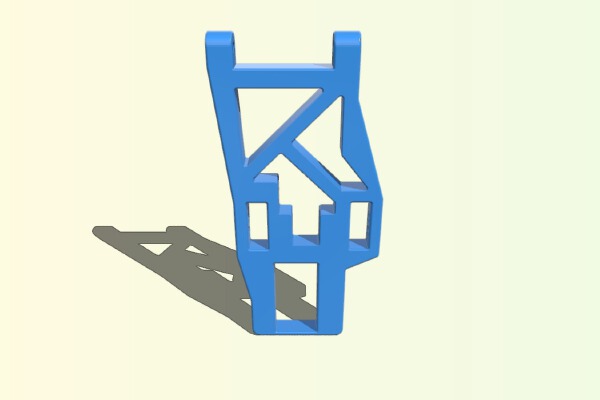 Redcat dual suspension front arm | 3d print model
