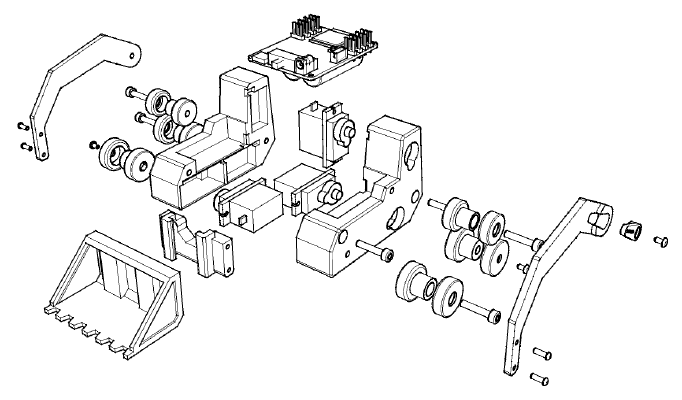 TinyPlan Bulldozer | 3d print model