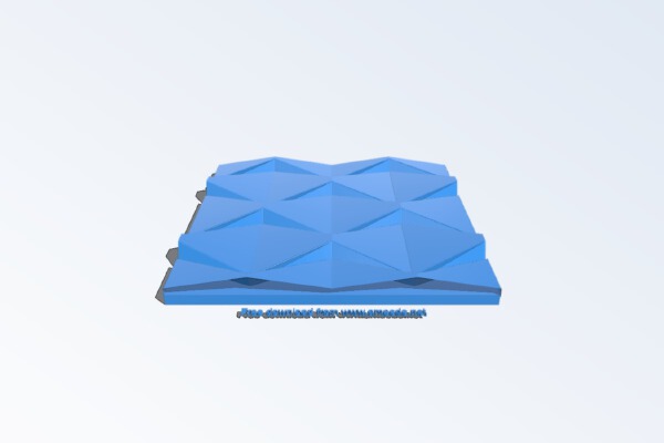 Square pattern | 3d print model