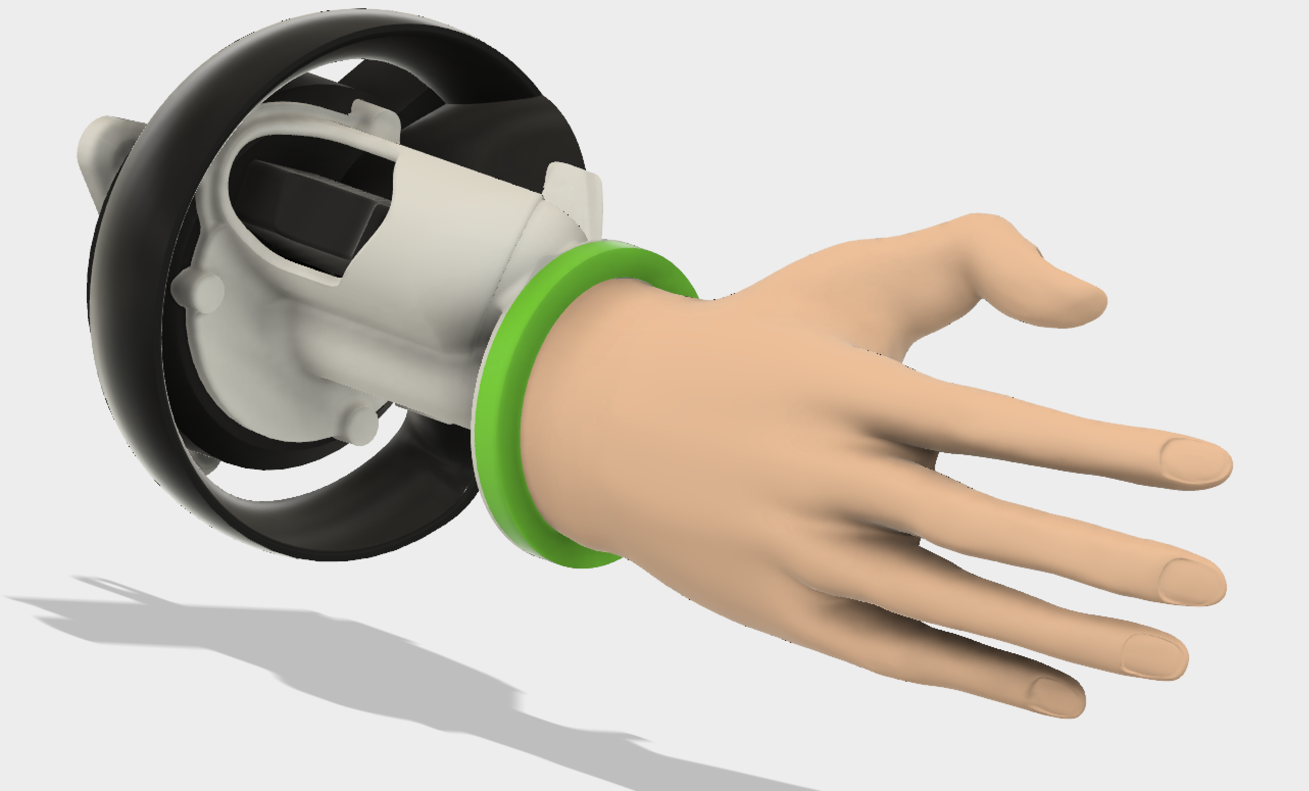 -Oculus Touch ready- The shake hand holder for NOVINT Falcon