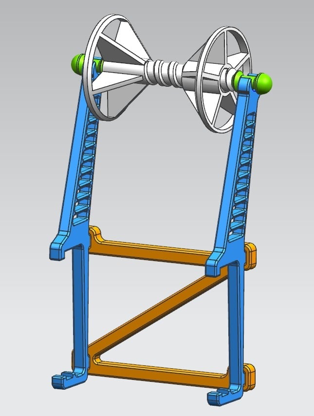 Anet A8 Spool Holder & Brace