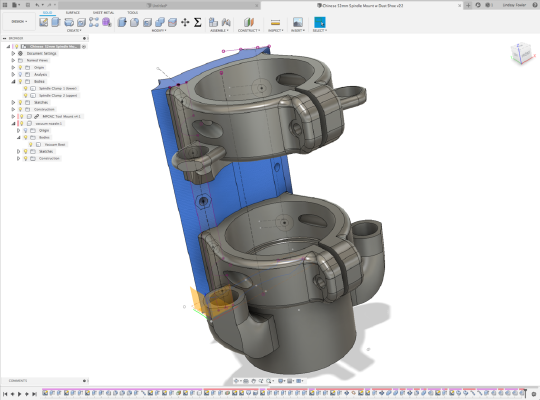 Chinese 52mm Spindle Accessories | 3d print model