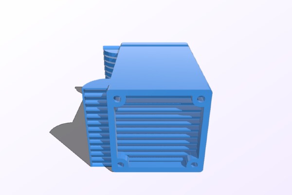 Heat Exchanger (40mm fan) | 3d print model
