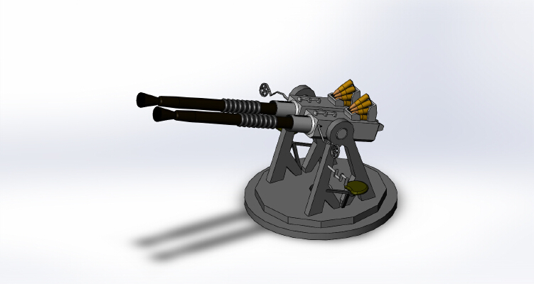 modular gun truck | 3d print model