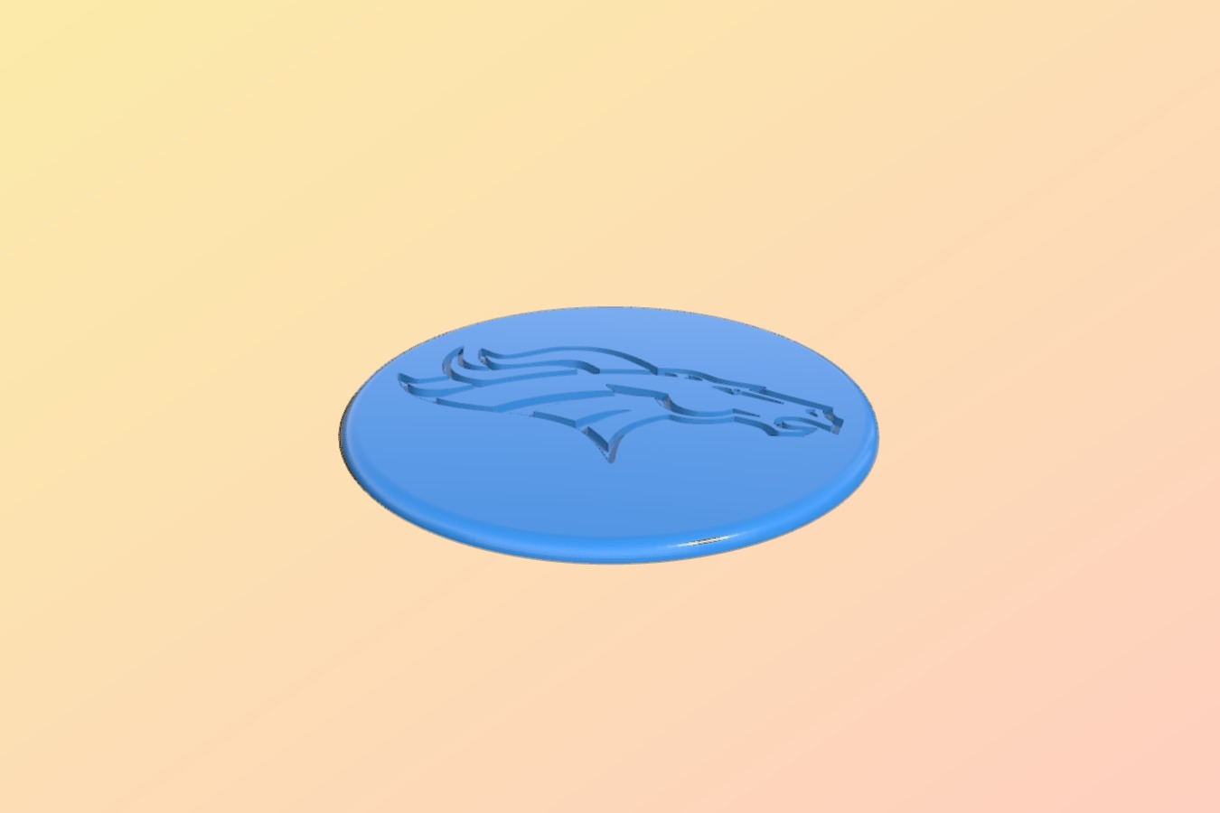 Denver Broncos Coaster
