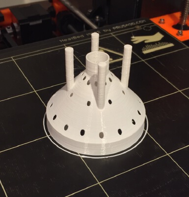 Aquarium Phosban Reactor 150, NPX Biopellet Diffuser | 3d print model