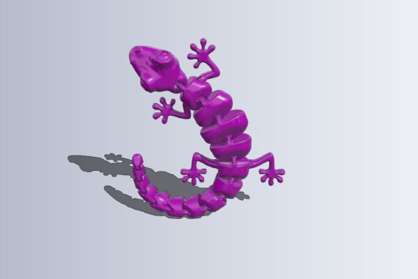 magnetic gecko | 3d print model