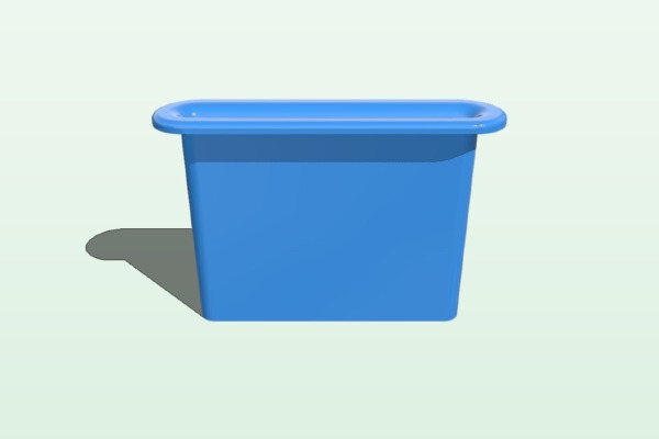 Ikea Lack filament guide | 3d print model