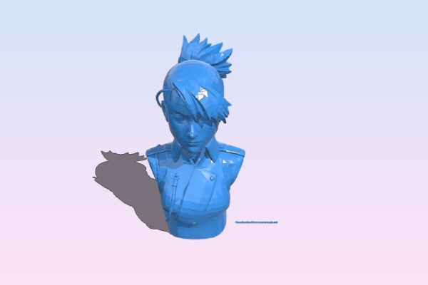 Miss Riza Hawkeye | 3d print model