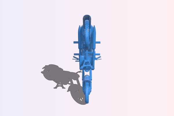 Motorbike Jawa 250 | 3d print model