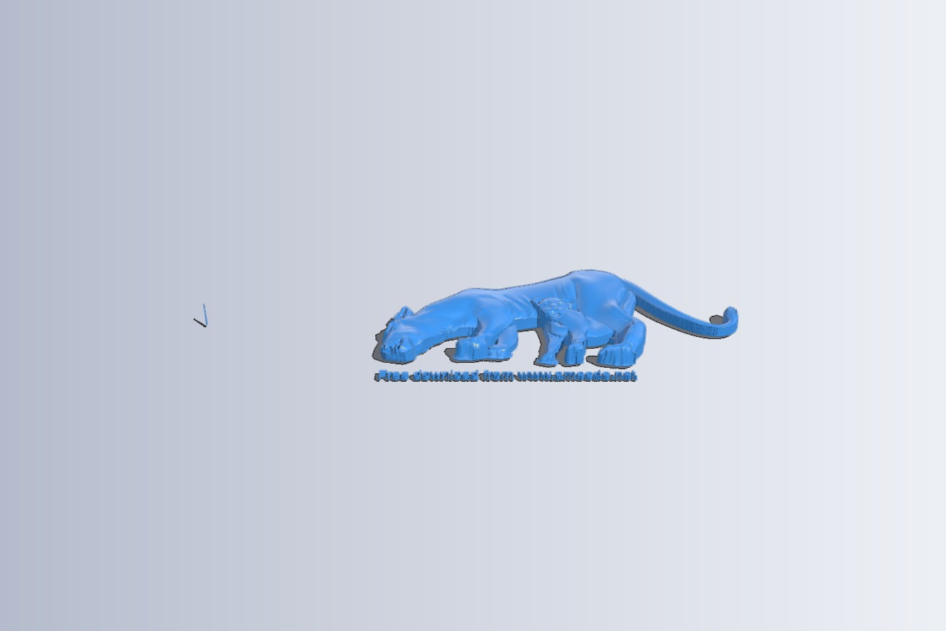 Lioness and cub