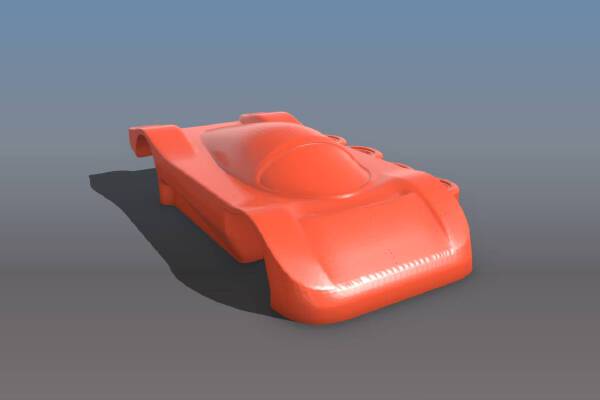 Car (mercedes c9 inspired) | 3d print model