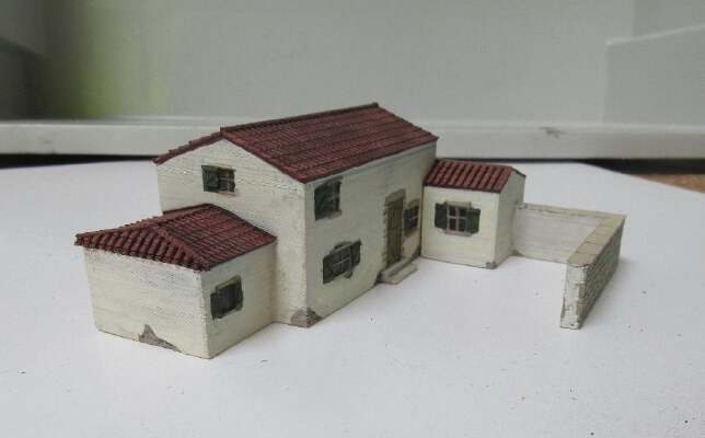 Mediterranean style House | 3d print model