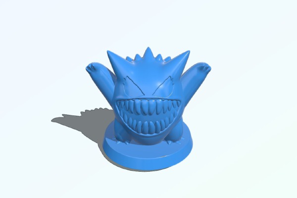 Halloween Horror Gengar – pokemon B0012489 3d model file for 3d printer | 3d print model
