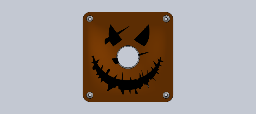 Door Bell with swappable lid | 3d print model