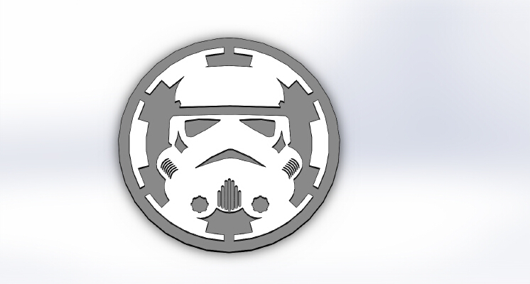 storm trooper emblem | 3d print model