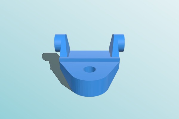 Bracket Bed for Cable Chain | 3d print model