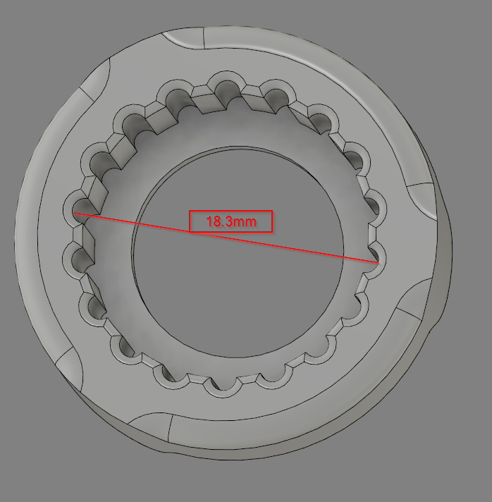 Precision thumbwheel for CTC A10s