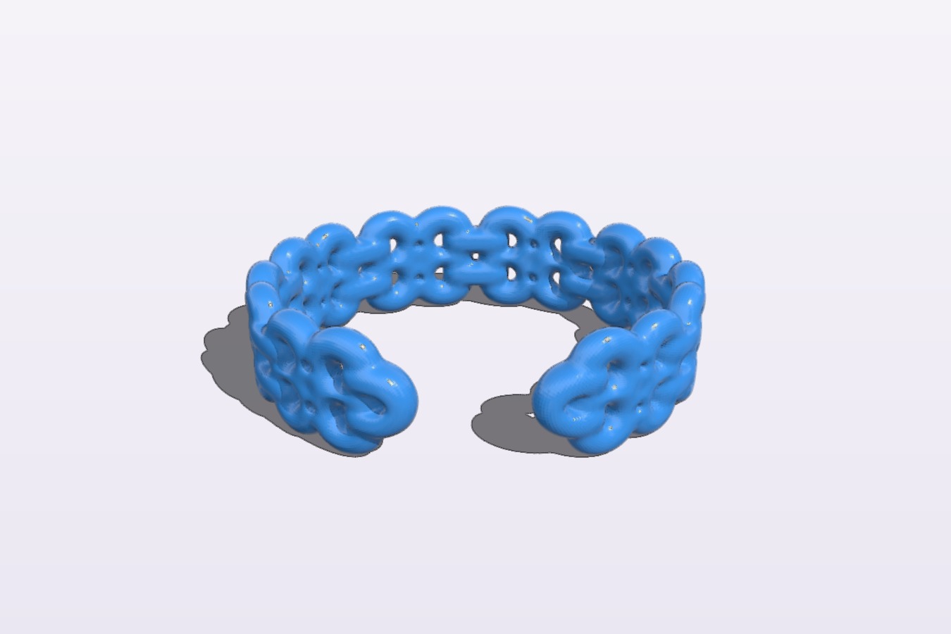 Ellipse open cuff bracelet for7 Y_0