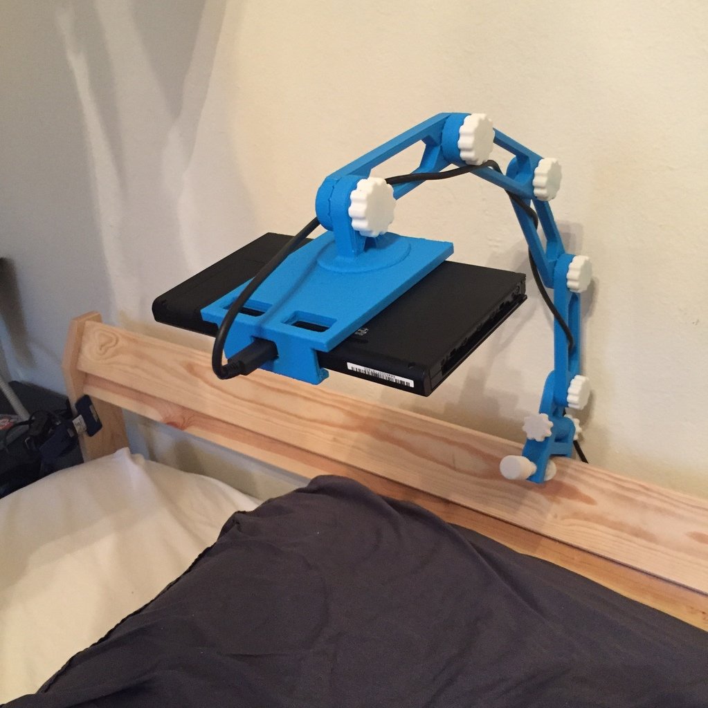 Fully Printed Nintendo Switch Headboard Mount
