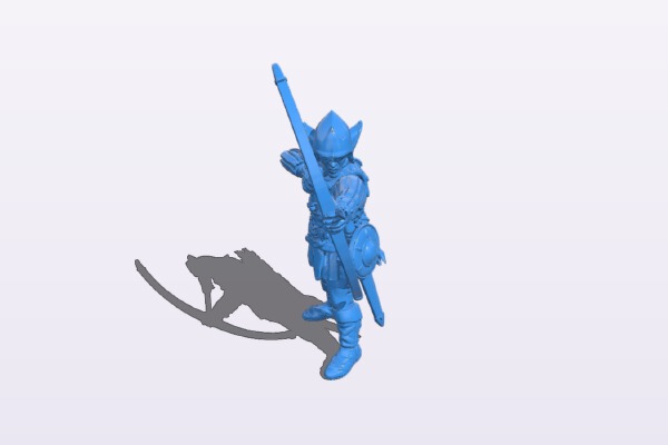 Elf Longbow  - English Elf | 3d print model