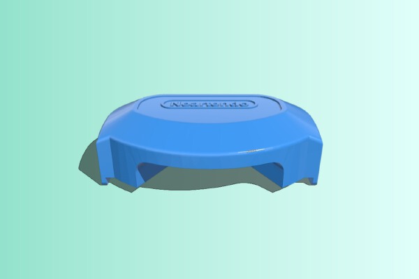 Virtual Boy stand medallion | 3d print model