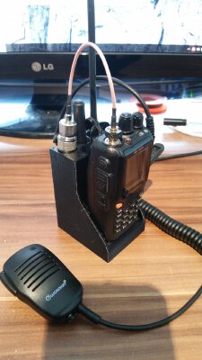 Tytera MD380, Wouxun KG-UV8D,Hytera AR685 Desktop Stand | 3d print model