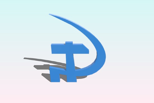 Russia hammer and sickle | 3d print model