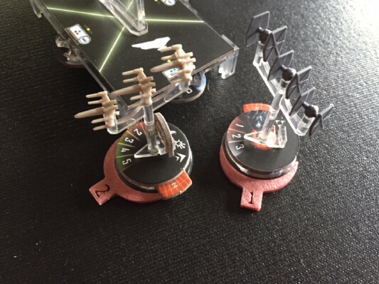 Star Wars Armada Ship Place Markers | 3d print model