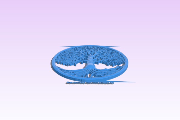 Celtic tree of life | 3d print model
