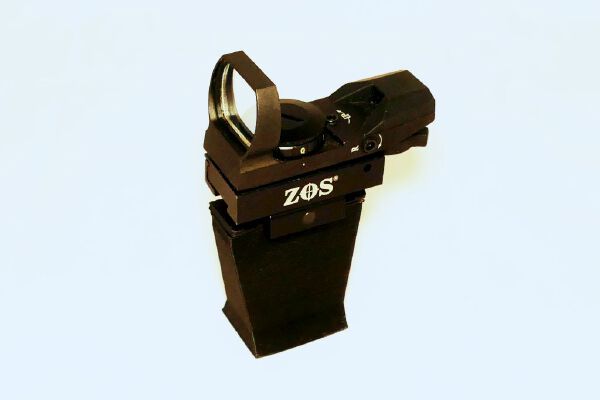 Parametric Red Dot Finder Mount - Astro Dovetail to NATO_Picatinny Rail | 3d print model