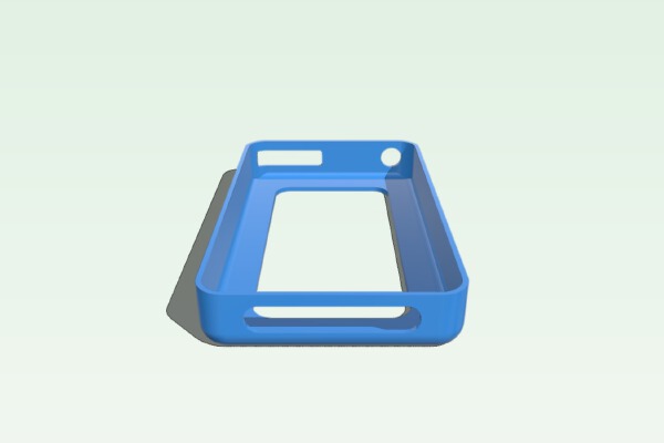 Ipod 5th Gen Video 60G Minimal Case | 3d print model