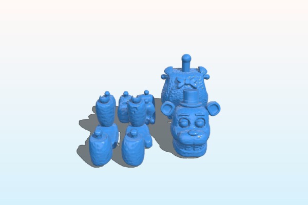 Withered Freddy Action Figure (Funko) | 3d print model