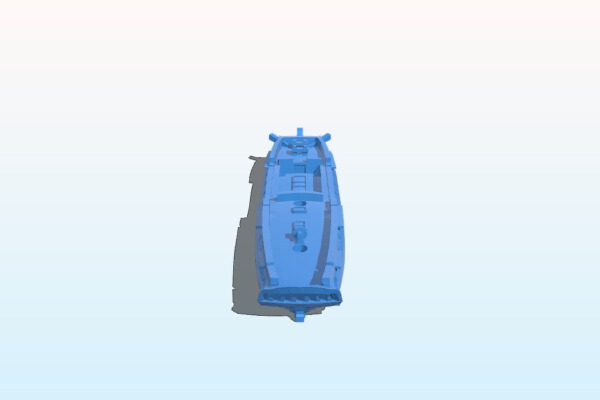 HMS Southampton Ship | 3d print model