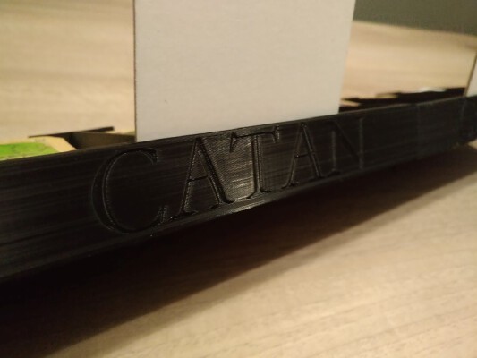 settlers of catan Cardholder | 3d print model