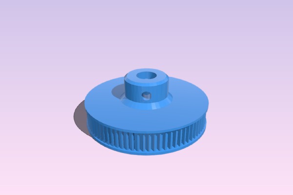 GT2 80 tooth gear | 3d print model