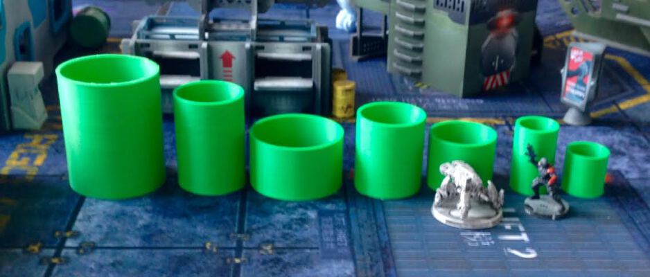 Silhouette Cylinders for Infinity (updated) | 3d print model