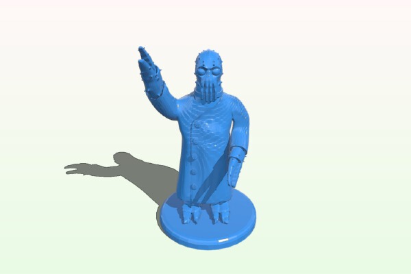 Dr. Zoidberg - semi-realistic | 3d print model